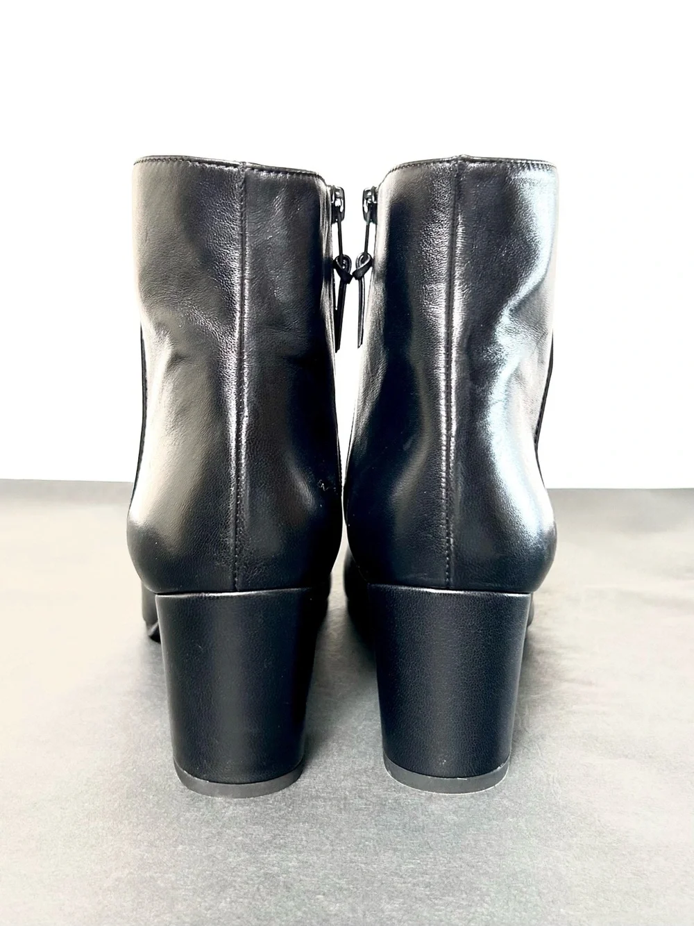 Stuart Weitzman block heel ankle boots